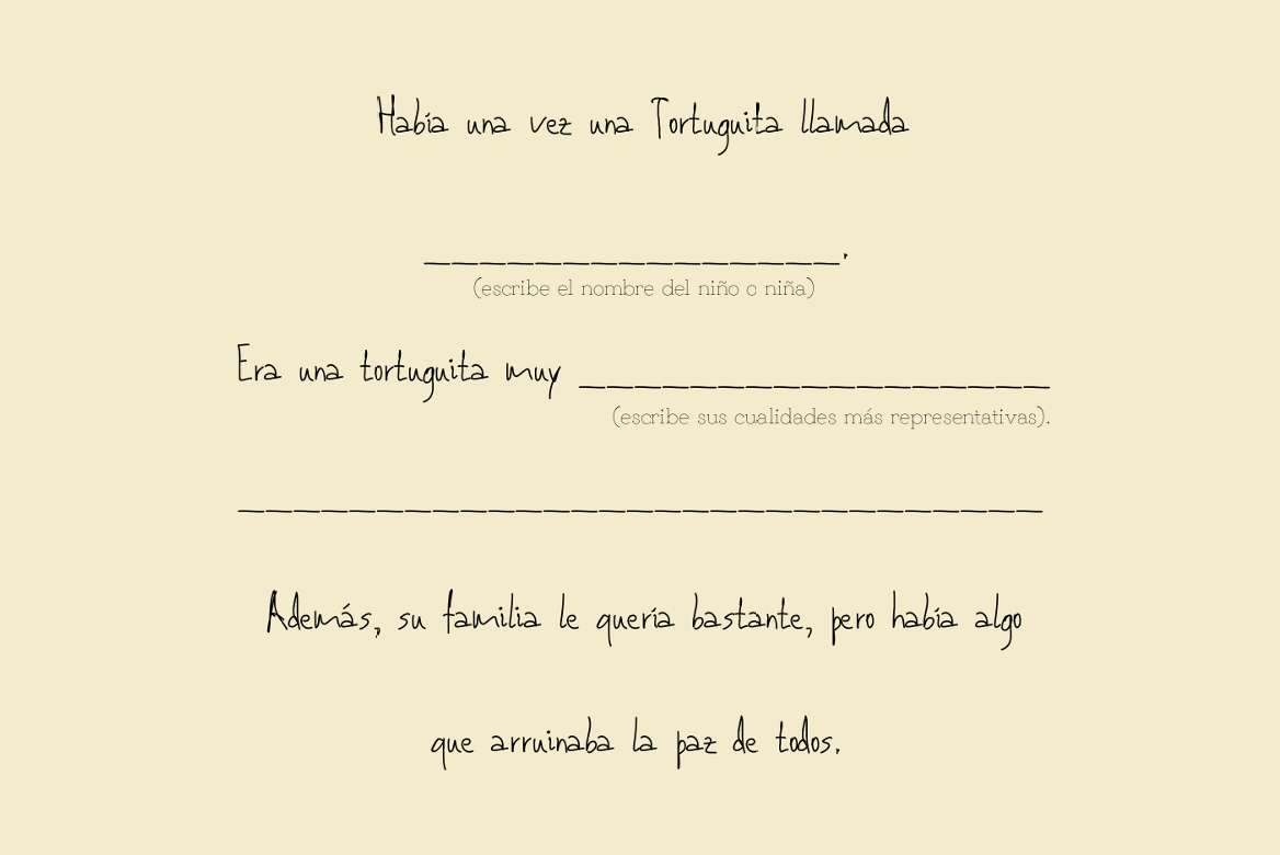 CUENTO TERAPÉUTICO: La Tortuguita Enojona