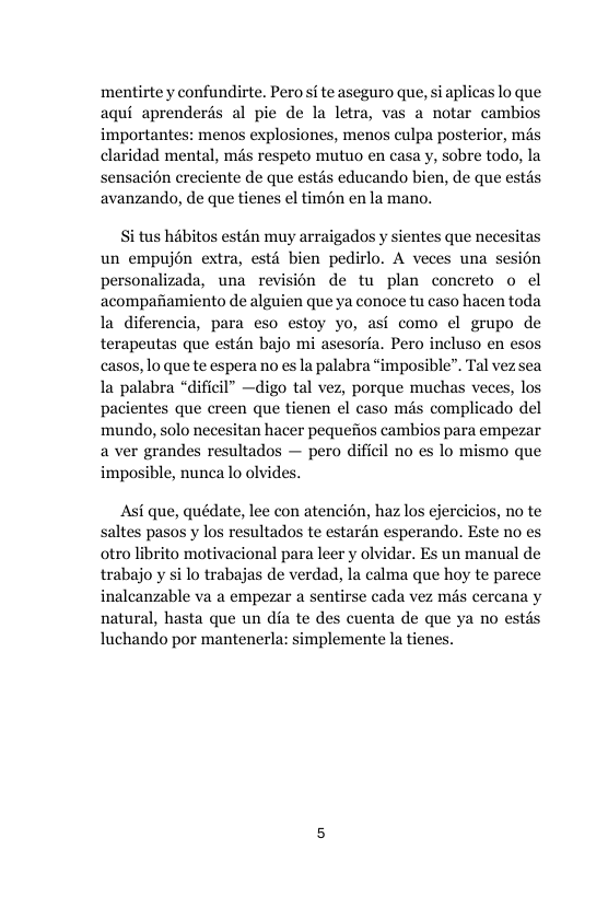 El Secreto Para Nunca Perder la Calma con tus Hijos (Material de Apoyo)