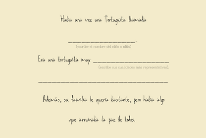 CUENTO TERAPÉUTICO: La Tortuguita Enojona