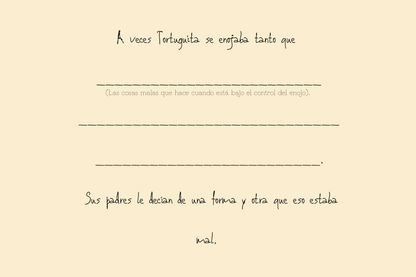 CUENTO TERAPÉUTICO: La Tortuguita Enojona